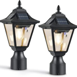 Waterproof Solar Post Lantern