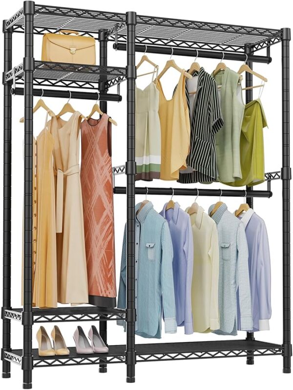 Wire Shelving Clothing Rack